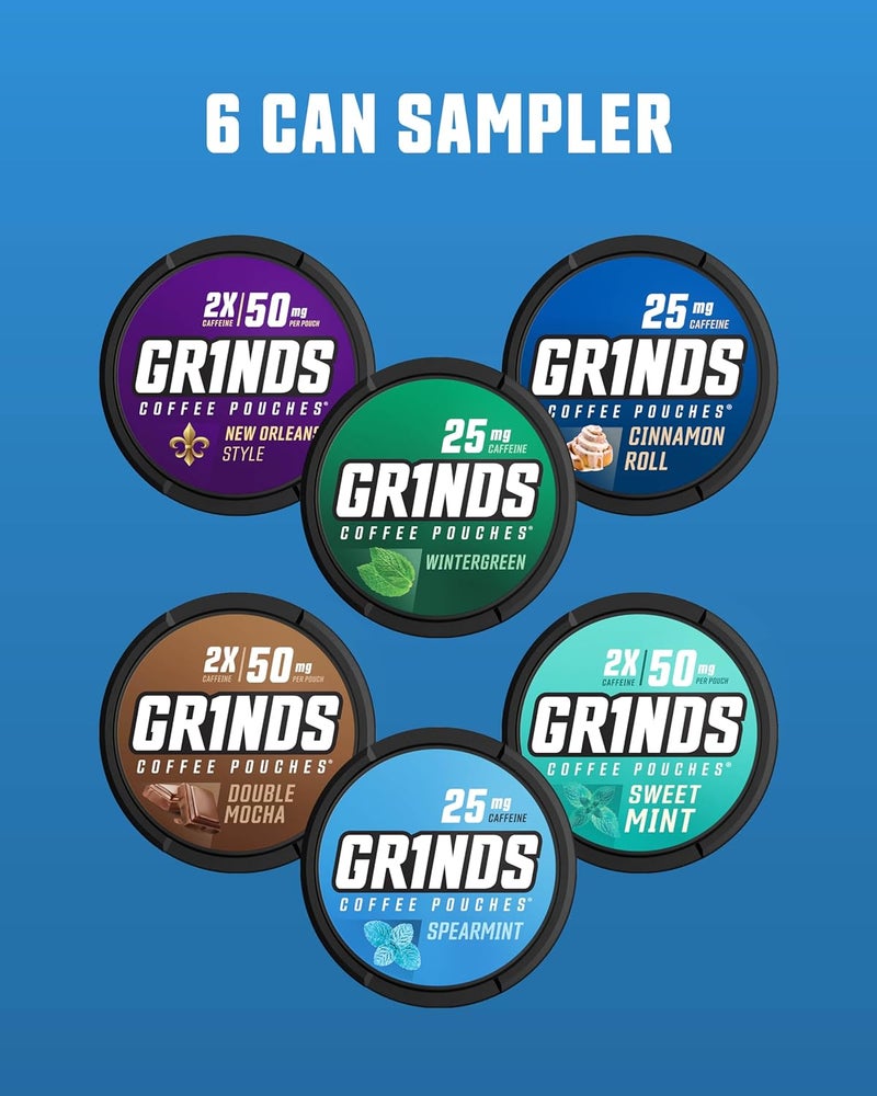 GRINDS Coffee Pouches 6 Can Sampler - Image 3